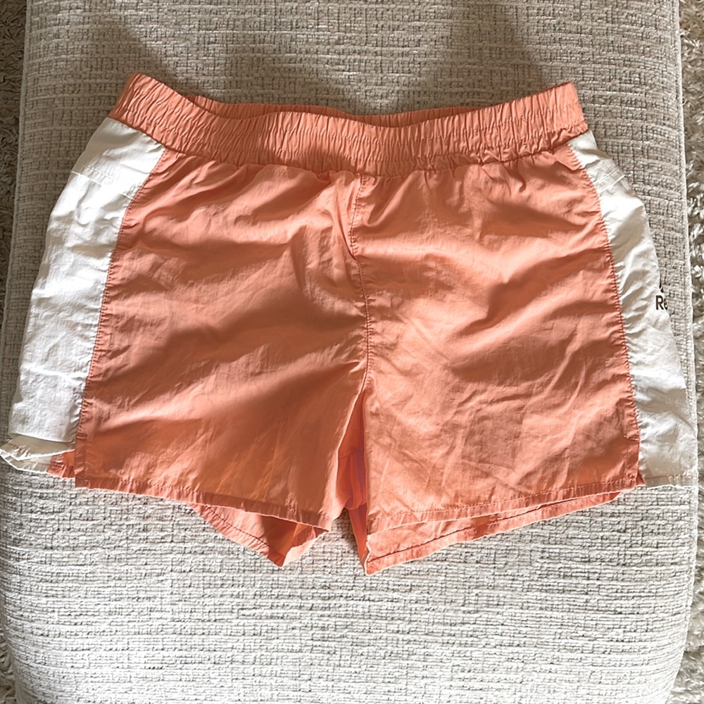 Reebok Shorts Coral Cream Size L 10/12 EUC
